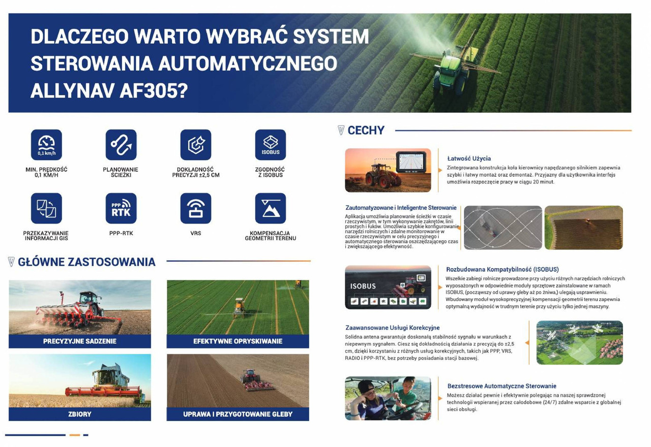 Zestaw sterowania siewnikiem Allynav - Navigation system for Agricultural machinery: picture 4 Zestaw sterowania siewnikiem Allynav - Navigation system for Agricultural machinery: picture 4