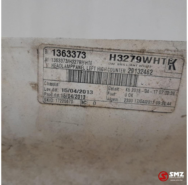 DAF Occ koplampkap links DAF - Headlight for Truck: picture 3 DAF Occ koplampkap links DAF - Headlight for Truck: picture 3