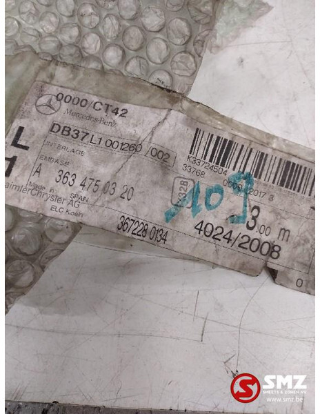 Mercedes-Benz Set van 2 rubbers brandstoftanksteun 3m mercedes a - Fuel tank for Truck: picture 2 Mercedes-Benz Set van 2 rubbers brandstoftanksteun 3m mercedes a - Fuel tank for Truck: picture 2