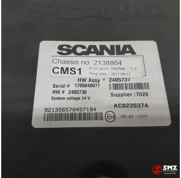Scania Occ ECU CMS1 regeleenheid Scania - ECU for Truck: picture 5 Scania Occ ECU CMS1 regeleenheid Scania - ECU for Truck: picture 5