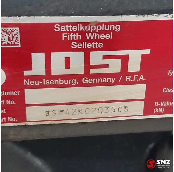 Jost Occ koppelschotel + montageplaat JSK40 Jost - Fifth wheel coupling for Truck: picture 5 Jost Occ koppelschotel + montageplaat JSK40 Jost - Fifth wheel coupling for Truck: picture 5