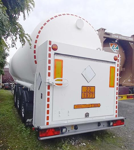 Aurepa gas tank semi trailer for oxygen, nitrogen, argon cryogenic - Tank trailer: picture 2 Aurepa gas tank semi trailer for oxygen, nitrogen, argon cryogenic - Tank trailer: picture 2