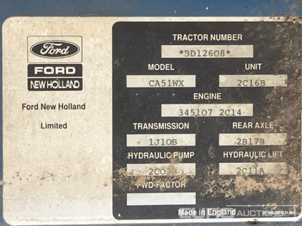 1995 Ford 3930 - Farm tractor: picture 4 1995 Ford 3930 - Farm tractor: picture 4