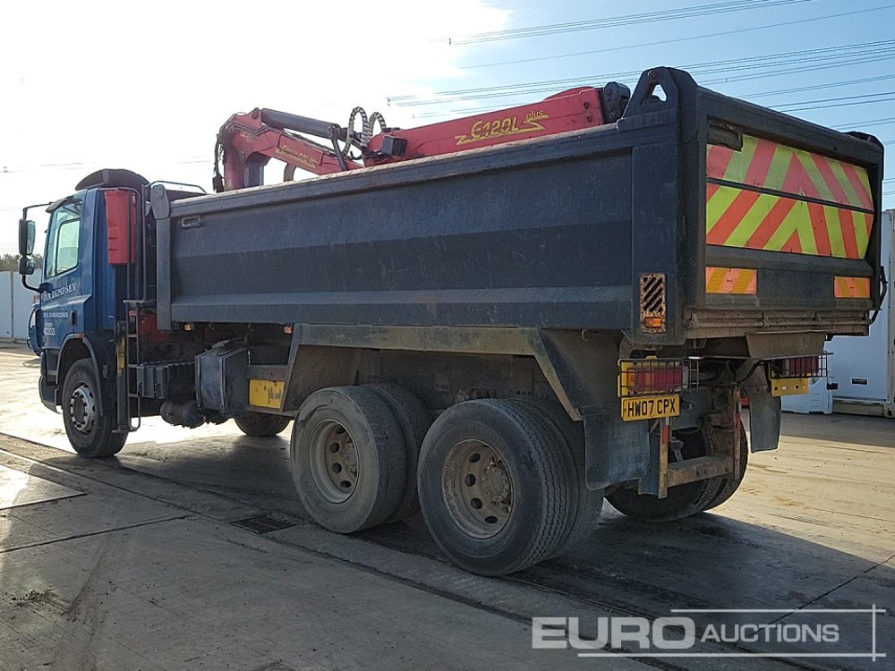 2007 DAF CF75 310 - Tipper, Crane truck: picture 3 2007 DAF CF75 310 - Tipper, Crane truck: picture 3