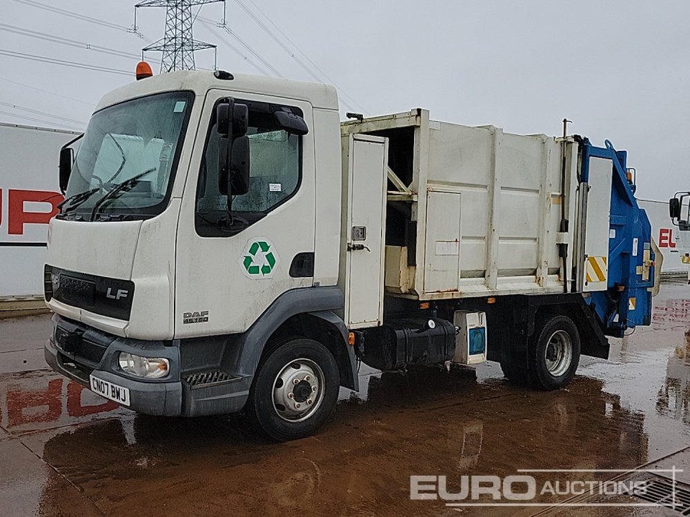 2007 DAF LF - Garbage truck: picture 1 2007 DAF LF - Garbage truck: picture 1