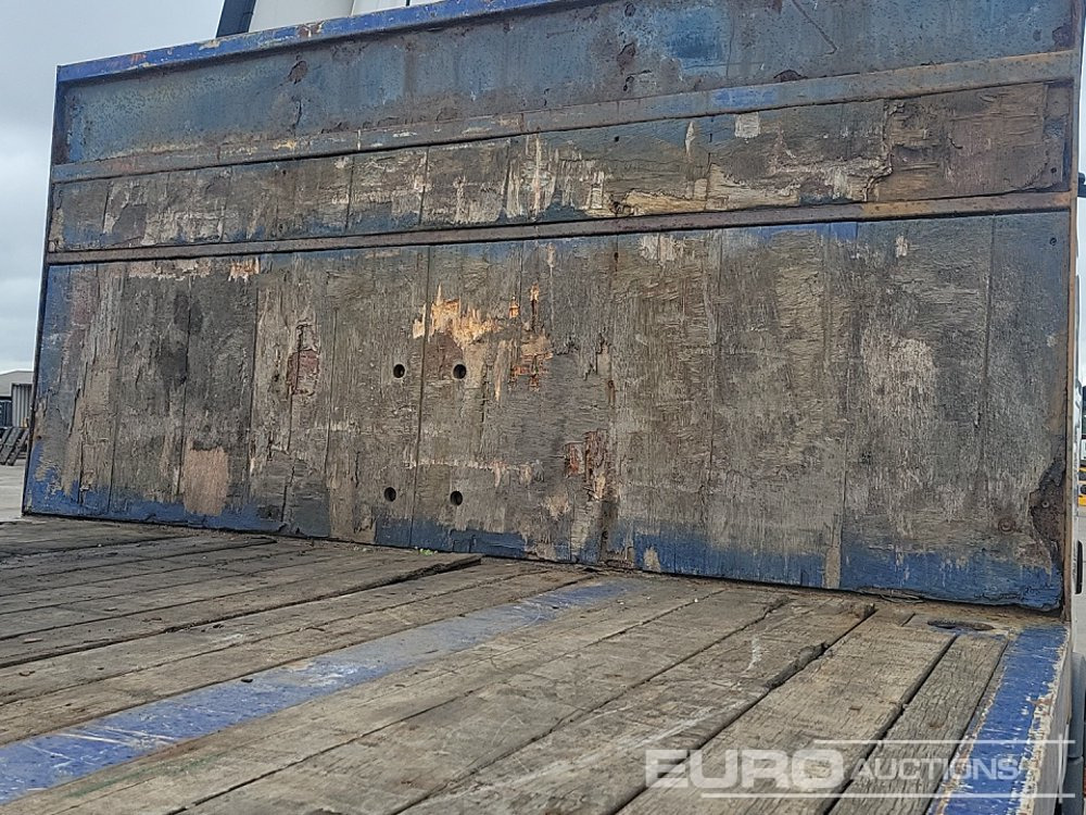 Dropside/ Flatbed semi-trailer 2007 SDC Trailer Tri Axle Extendable Flatbed Trailer, Twist Locks, Rear Steer: picture 9