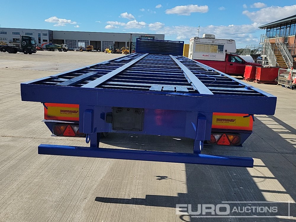 2010 SDC Tri Axle Flat Bed Trailer - Dropside/ Flatbed semi-trailer: picture 4 2010 SDC Tri Axle Flat Bed Trailer - Dropside/ Flatbed semi-trailer: picture 4