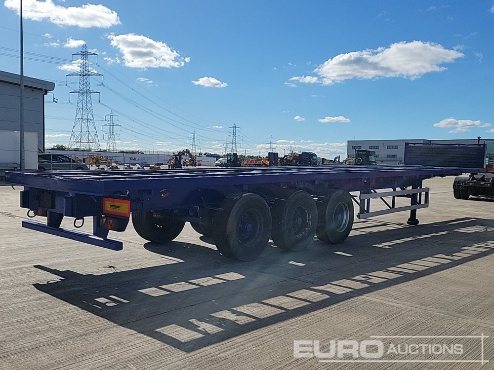 2010 SDC Tri Axle Flatbed Trailer - Dropside/ Flatbed semi-trailer: picture 5 2010 SDC Tri Axle Flatbed Trailer - Dropside/ Flatbed semi-trailer: picture 5