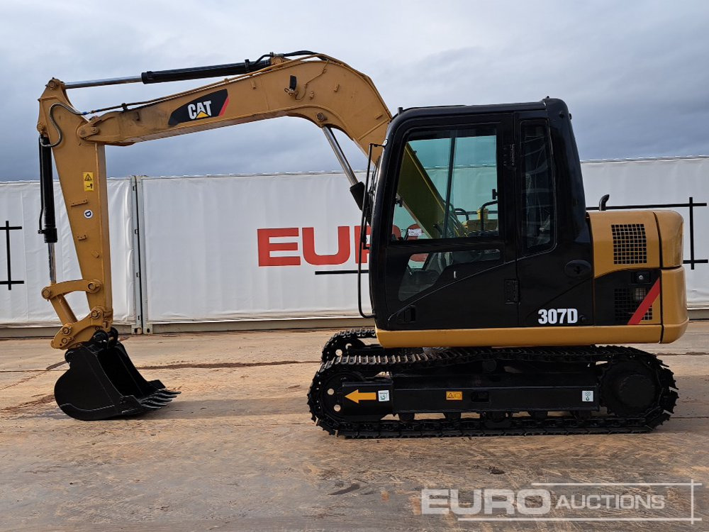 2012 CAT 307D - Mini excavator: picture 2 2012 CAT 307D - Mini excavator: picture 2