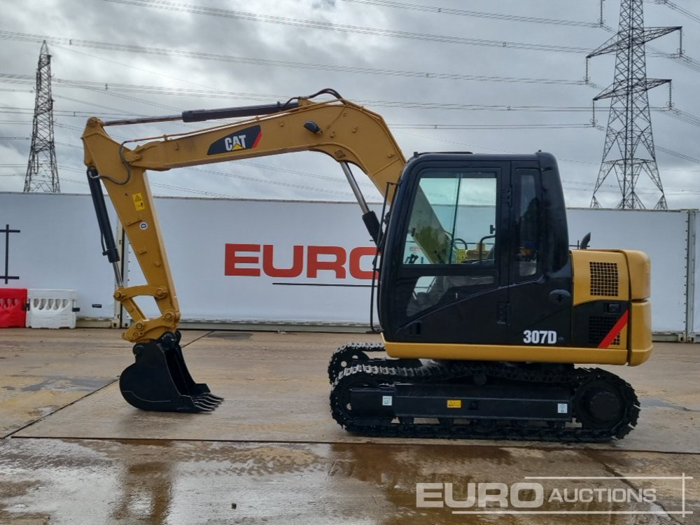 2012 CAT 307D - Mini excavator: picture 2 2012 CAT 307D - Mini excavator: picture 2