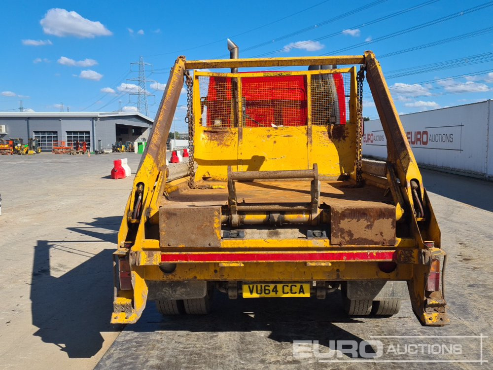 2014 DAF LF180 - Skip loader truck: picture 4 2014 DAF LF180 - Skip loader truck: picture 4