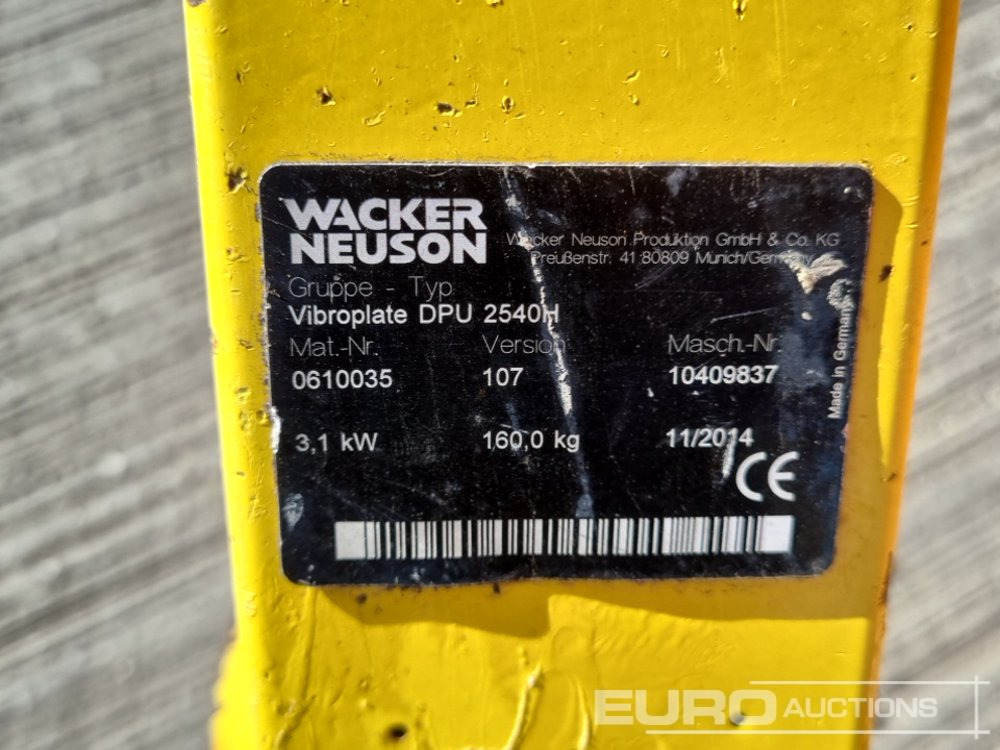 Asphalt machine 2014 Wacker Neuson DPU 2550H: picture 16