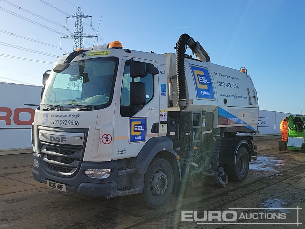 2015 DAF LF220 - Road sweeper: picture 1 2015 DAF LF220 - Road sweeper: picture 1