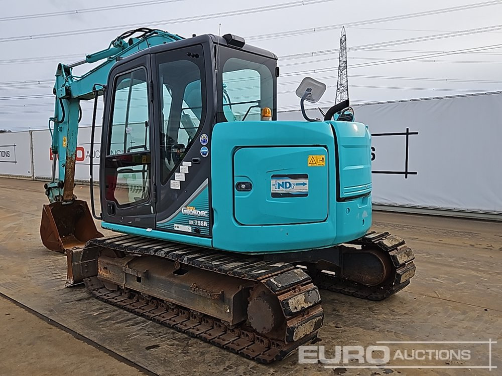 2015 Kobelco SK75SR-3 - Mini excavator: picture 3 2015 Kobelco SK75SR-3 - Mini excavator: picture 3