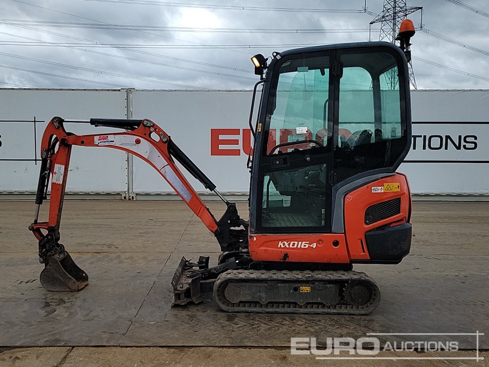 2015 Kubota KX016-4 - Mini excavator: picture 2 2015 Kubota KX016-4 - Mini excavator: picture 2