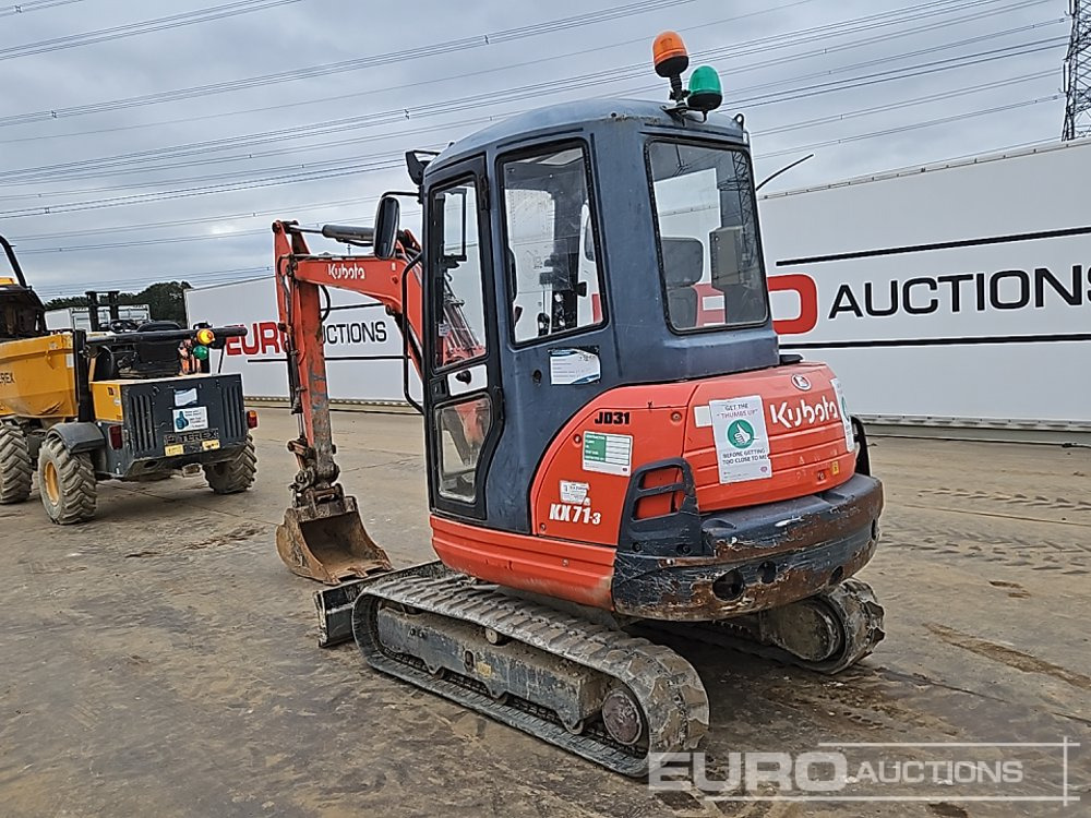2015 Kubota KX71-3 - Mini excavator: picture 3 2015 Kubota KX71-3 - Mini excavator: picture 3