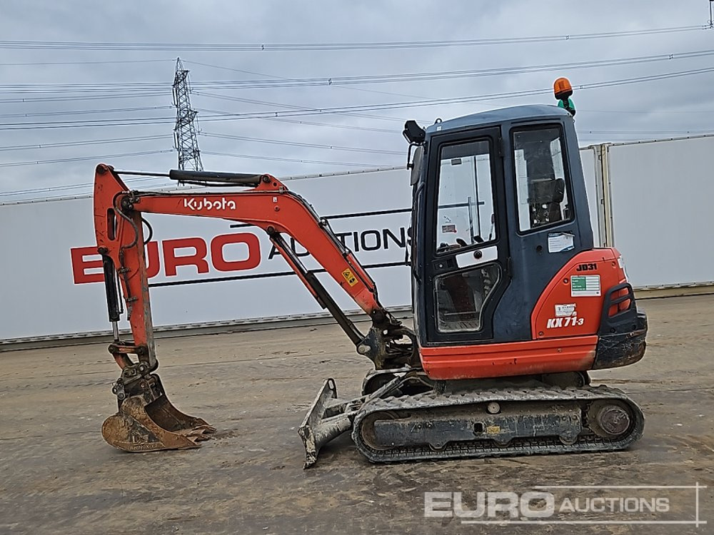 2015 Kubota KX71-3 - Mini excavator: picture 2 2015 Kubota KX71-3 - Mini excavator: picture 2
