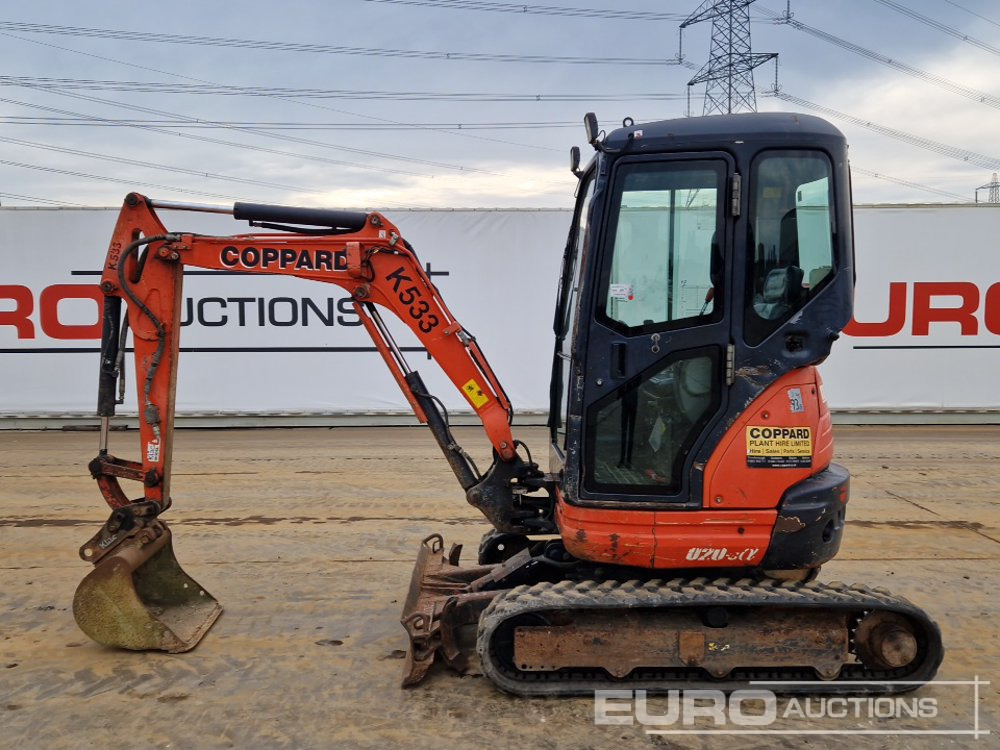 2015 Kubota U20-3EU - Mini excavator: picture 2 2015 Kubota U20-3EU - Mini excavator: picture 2