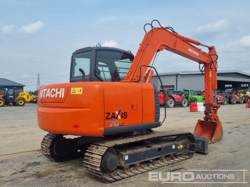 2016 Hitachi ZX70 - Mini excavator: picture 5 2016 Hitachi ZX70 - Mini excavator: picture 5