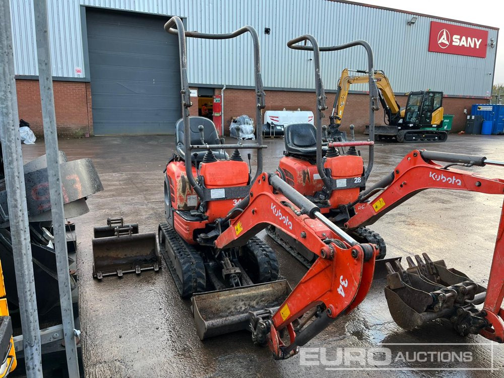 2016 Kubota U10-3 - Mini excavator: picture 1 2016 Kubota U10-3 - Mini excavator: picture 1