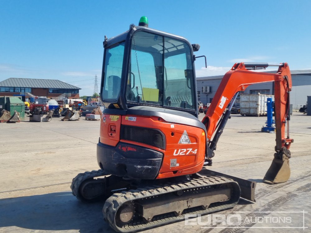 2016 Kubota U27-4 - Mini excavator: picture 5 2016 Kubota U27-4 - Mini excavator: picture 5