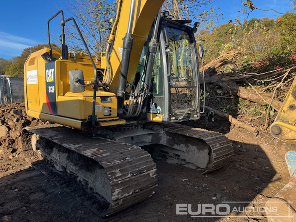 2017 CAT 313F - Crawler excavator: picture 1 2017 CAT 313F - Crawler excavator: picture 1