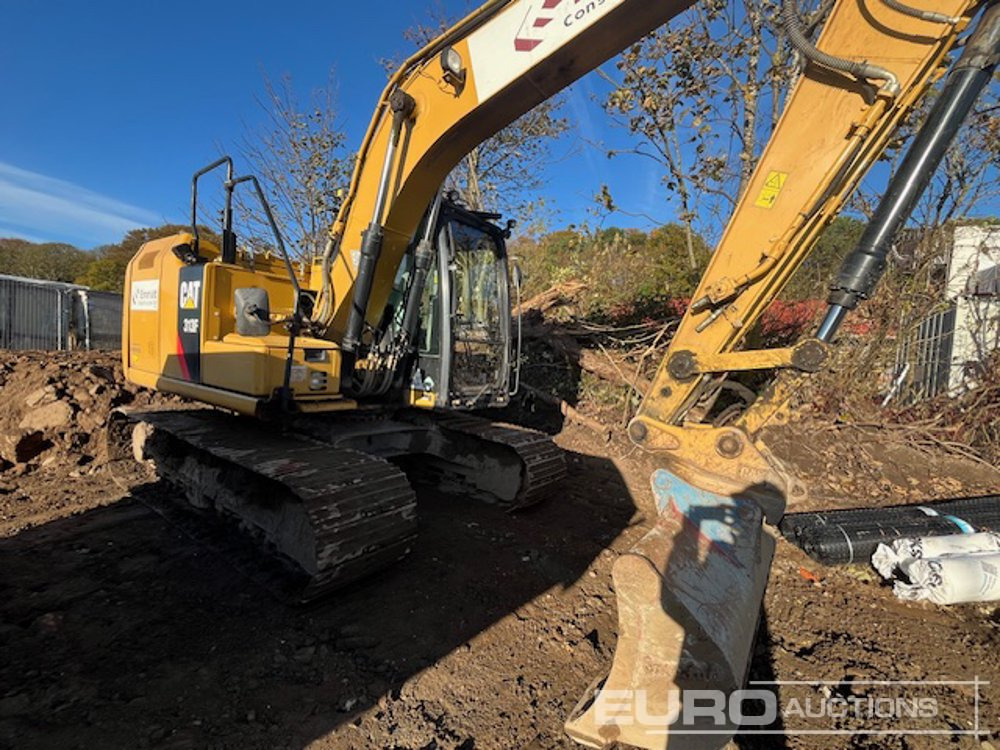 2017 CAT 313F - Crawler excavator: picture 2 2017 CAT 313F - Crawler excavator: picture 2