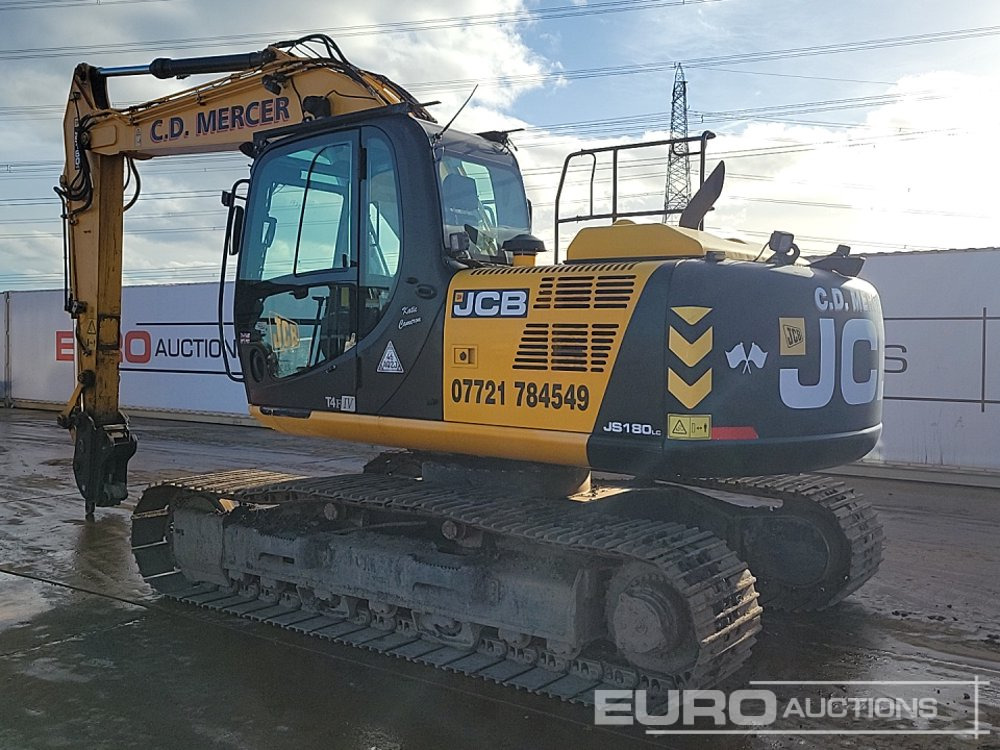 2017 JCB JS180LC - Crawler excavator: picture 3 2017 JCB JS180LC - Crawler excavator: picture 3