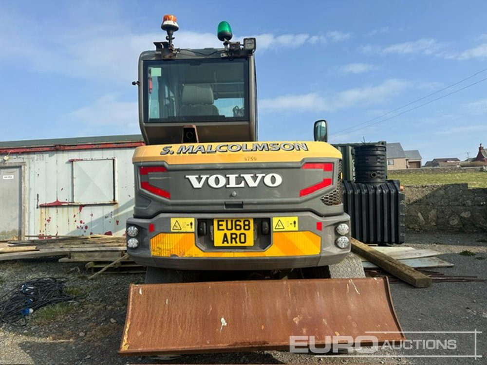 2017 Volvo EW60E - Wheel excavator: picture 3 2017 Volvo EW60E - Wheel excavator: picture 3