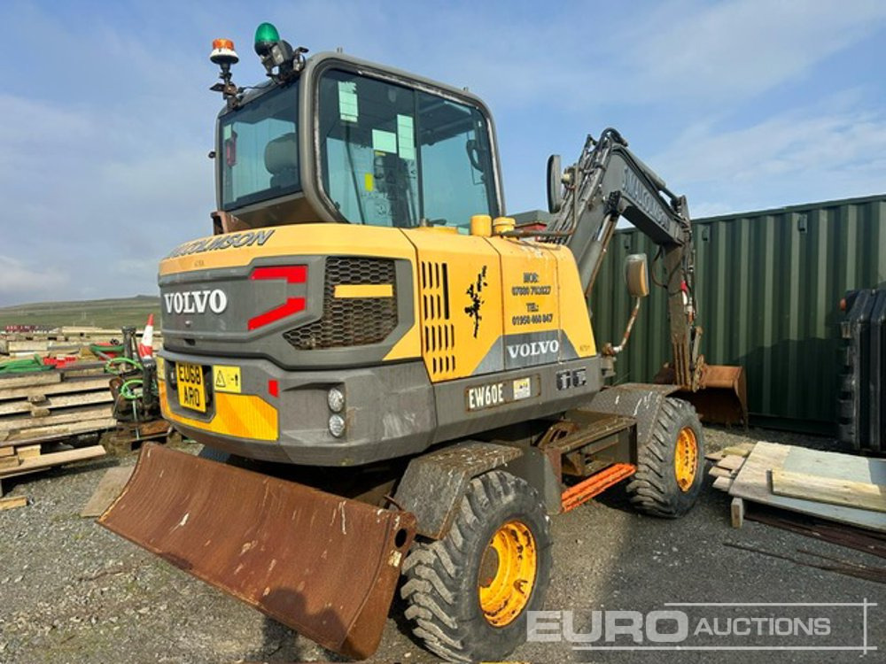 2017 Volvo EW60E - Wheel excavator: picture 4 2017 Volvo EW60E - Wheel excavator: picture 4