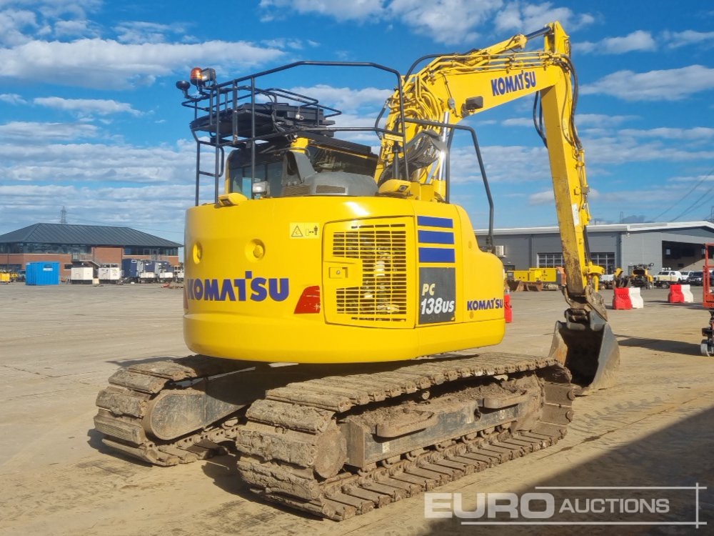 2018 Komatsu PC138US-11 - Crawler excavator: picture 5 2018 Komatsu PC138US-11 - Crawler excavator: picture 5