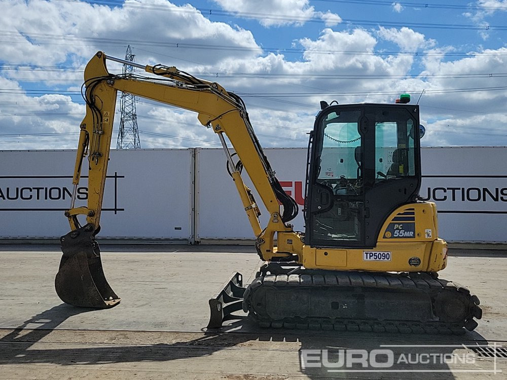 2018 Komatsu PC55MR-5M0 - Mini excavator: picture 2 2018 Komatsu PC55MR-5M0 - Mini excavator: picture 2