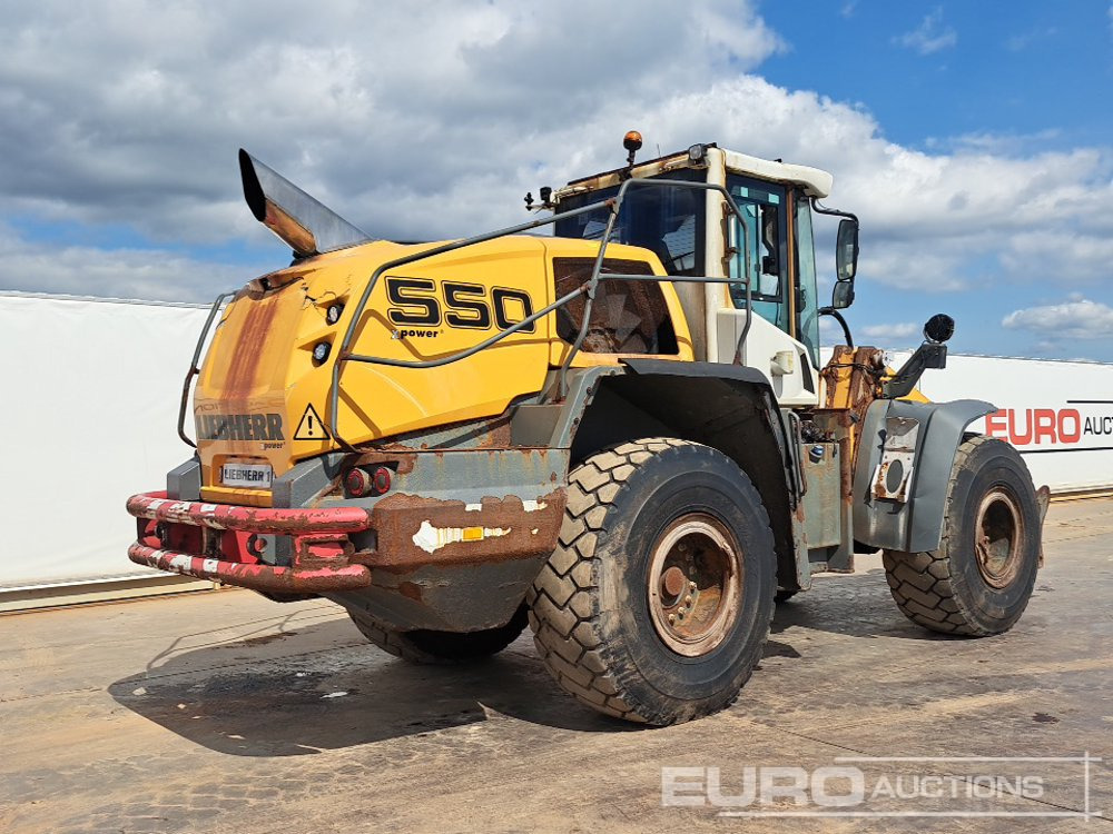 2018 Liebherr L550 - Wheel loader: picture 5 2018 Liebherr L550 - Wheel loader: picture 5