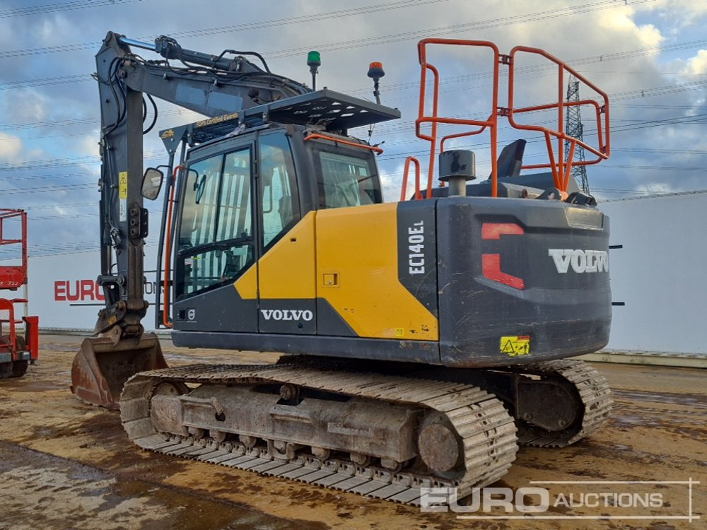 2018 Volvo EC140EL - Crawler excavator: picture 3 2018 Volvo EC140EL - Crawler excavator: picture 3
