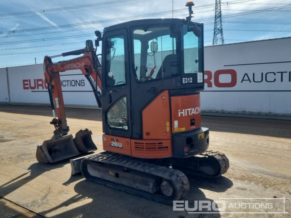 2019 Hitachi ZX26U-6 CR - Mini excavator: picture 3 2019 Hitachi ZX26U-6 CR - Mini excavator: picture 3