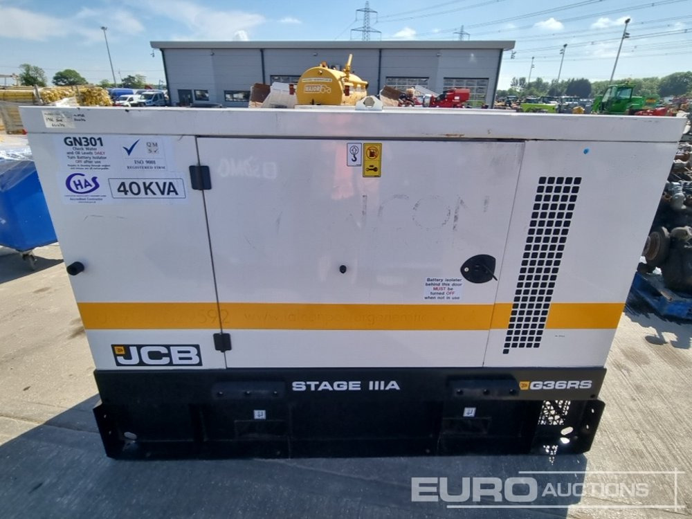 2019 JCB G36RS - Generator set: picture 2 2019 JCB G36RS - Generator set: picture 2
