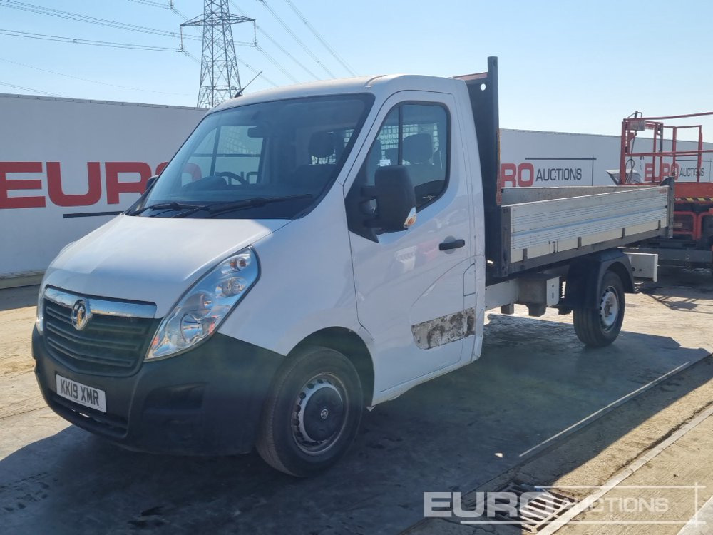 2019 Vauxhall Movano - Tipper van: picture 1 2019 Vauxhall Movano - Tipper van: picture 1