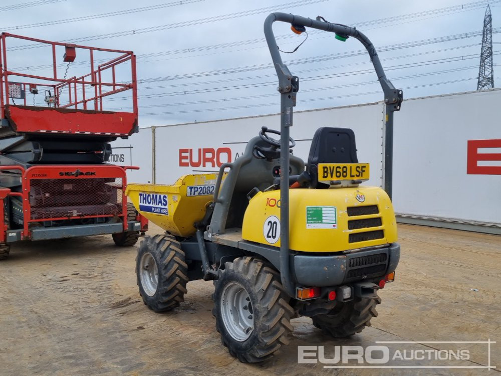 2019 Wacker Neuson 1001 - Mini dumper: picture 3 2019 Wacker Neuson 1001 - Mini dumper: picture 3