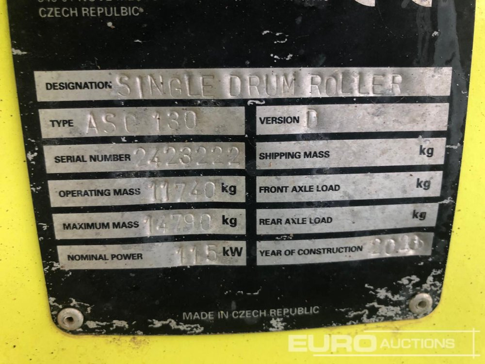 2020 Ammann ASC130 - Roller: picture 4 2020 Ammann ASC130 - Roller: picture 4