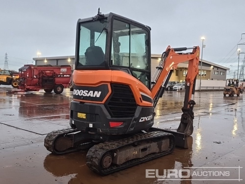 2020 Doosan DX27Z - Mini excavator: picture 5 2020 Doosan DX27Z - Mini excavator: picture 5