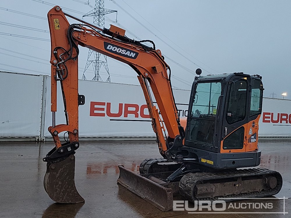 2020 Doosan DX62R-3 - Mini excavator: picture 1 2020 Doosan DX62R-3 - Mini excavator: picture 1