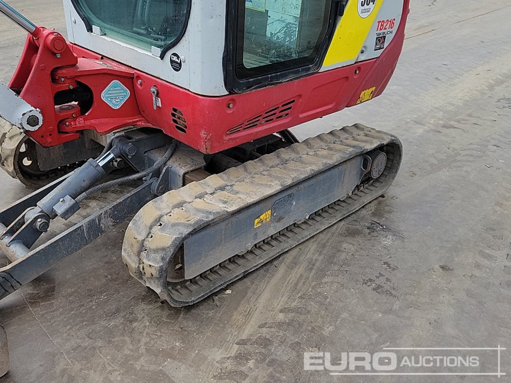 Mini excavator 2020 Takeuchi TB216: picture 9