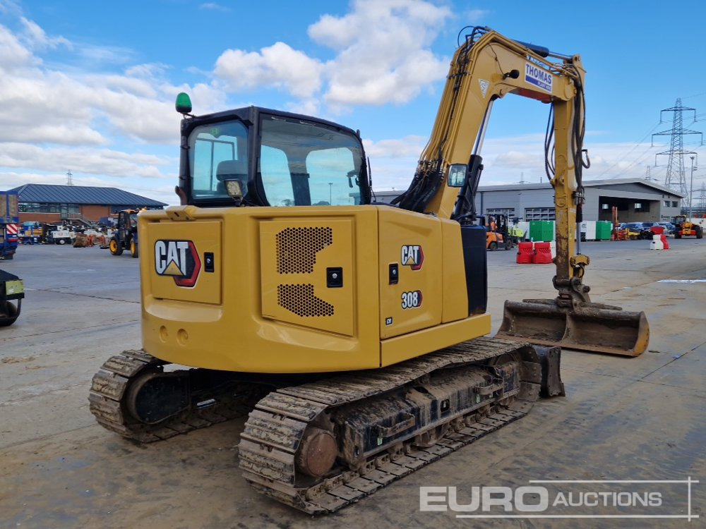 2021 CAT 308CR - Mini excavator: picture 5 2021 CAT 308CR - Mini excavator: picture 5