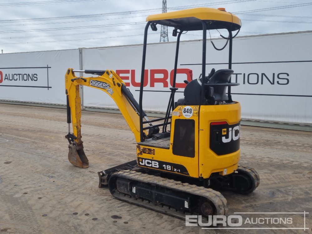 2021 JCB 18Z - Mini excavator: picture 3 2021 JCB 18Z - Mini excavator: picture 3