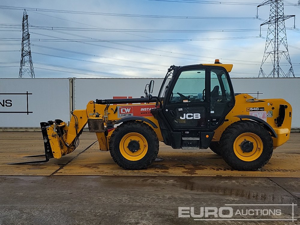 2021 JCB 540-140 Hi Viz - Telescopic handler: picture 2 2021 JCB 540-140 Hi Viz - Telescopic handler: picture 2