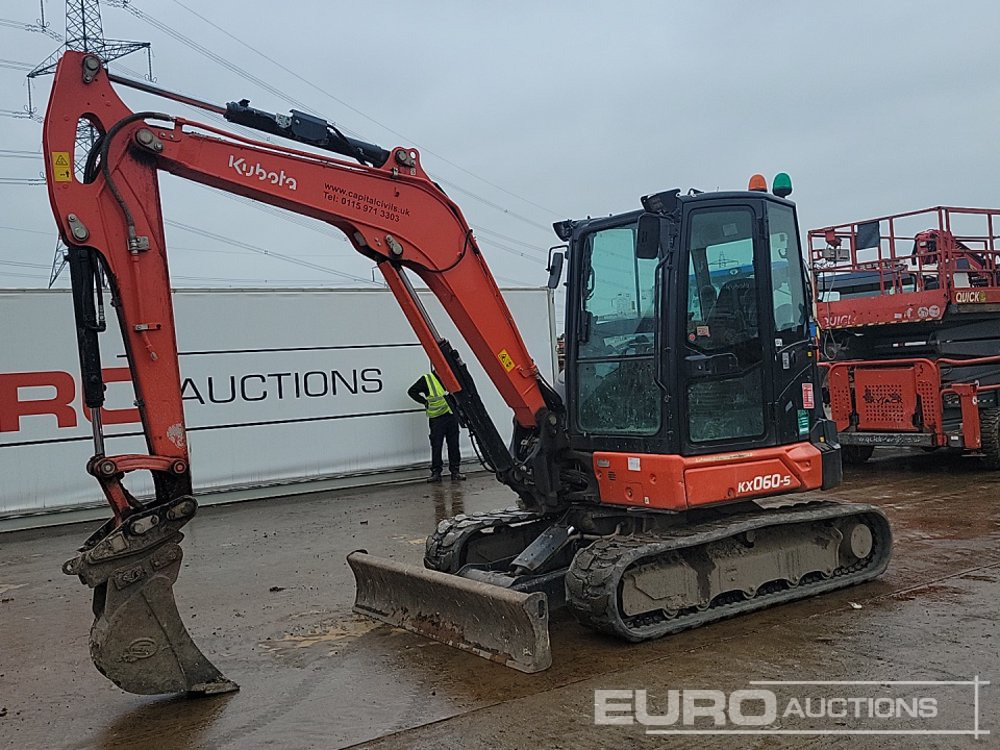 2021 Kubota KX060-5 - Mini excavator: picture 1 2021 Kubota KX060-5 - Mini excavator: picture 1
