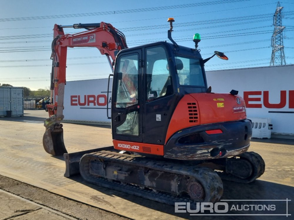 2021 Kubota KX080-4A2 - Mini excavator: picture 3 2021 Kubota KX080-4A2 - Mini excavator: picture 3