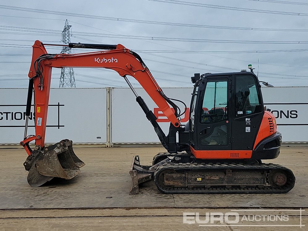 2021 Kubota KX080-4A2 - Mini excavator: picture 2 2021 Kubota KX080-4A2 - Mini excavator: picture 2