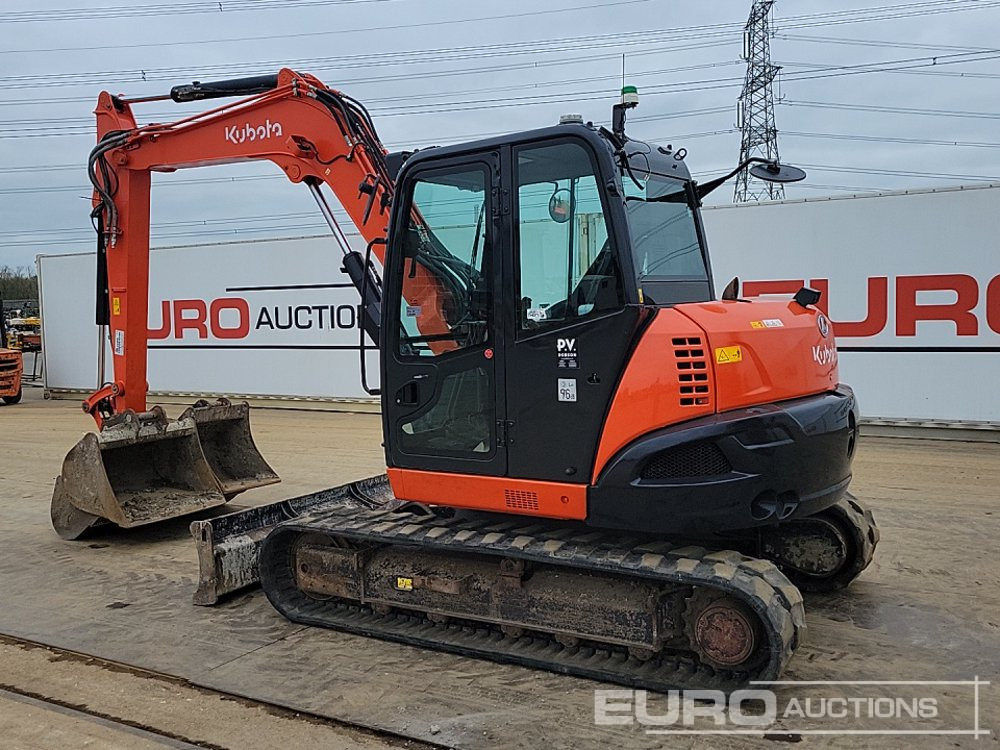 2021 Kubota KX080-4A2 - Mini excavator: picture 3 2021 Kubota KX080-4A2 - Mini excavator: picture 3