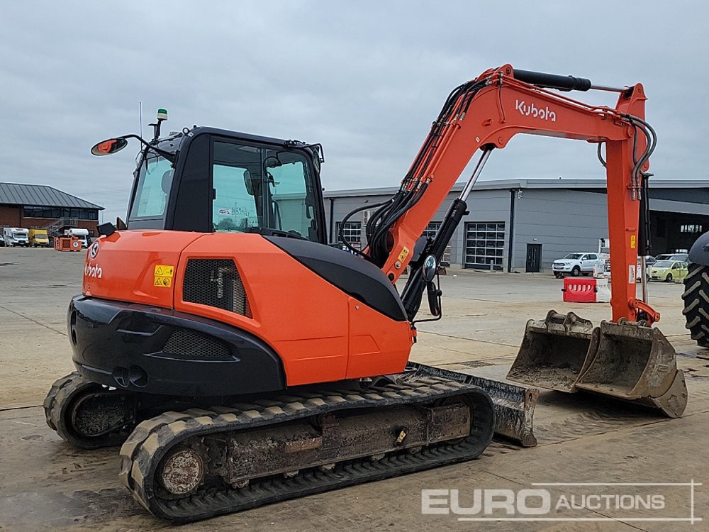 2021 Kubota KX080-4A2 - Mini excavator: picture 5 2021 Kubota KX080-4A2 - Mini excavator: picture 5